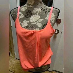 FABLETICS Women's Cutout Tank Top w/ BuiltIn Bra Size M